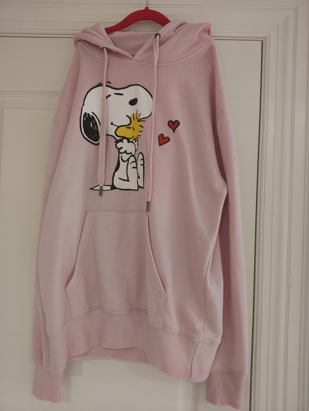 Peanuts Pink Snoopy & Woodstock Hoodie